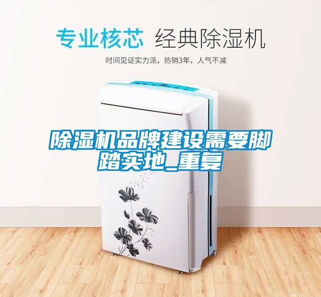除濕機品牌建設需要腳踏實地_重復