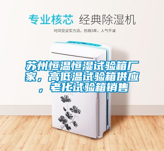 蘇州恒溫恒濕試驗箱廠家,高低溫試驗箱供應,老化試驗箱銷售