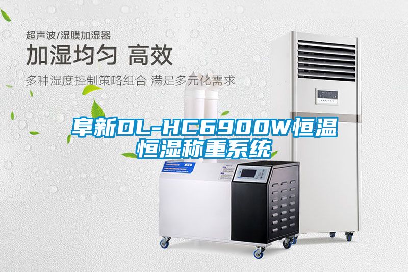 阜新DL-HC6900W恒溫恒濕稱重系統