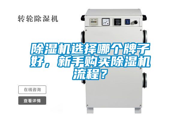 除濕機選擇哪個牌子好,新手購買除濕機流程?
