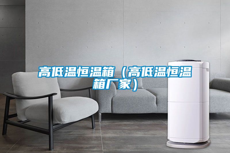 高低溫恒溫箱(高低溫恒溫箱廠家)
